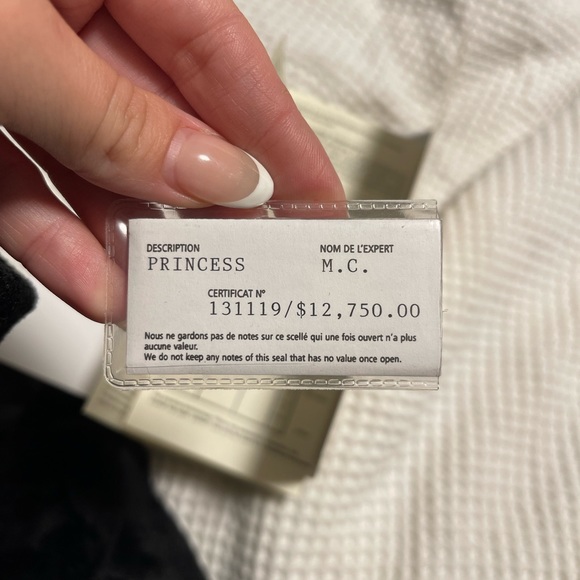 Diamond ring .. size 5  3/4 - Picture 4 of 4